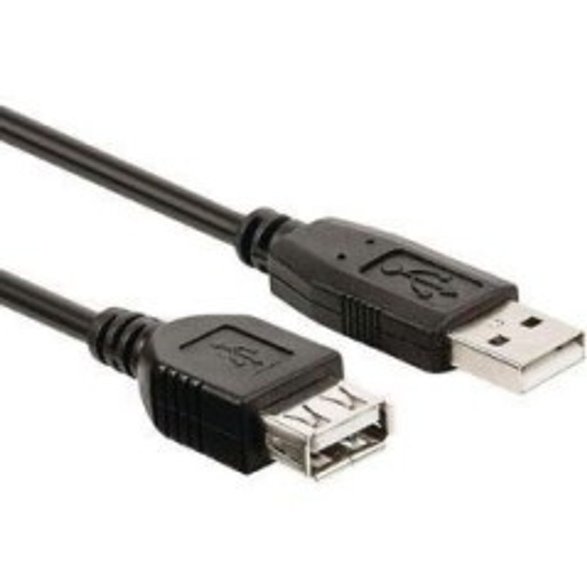 goobay USB 2.0 USB forlængerkabel 5m Sort