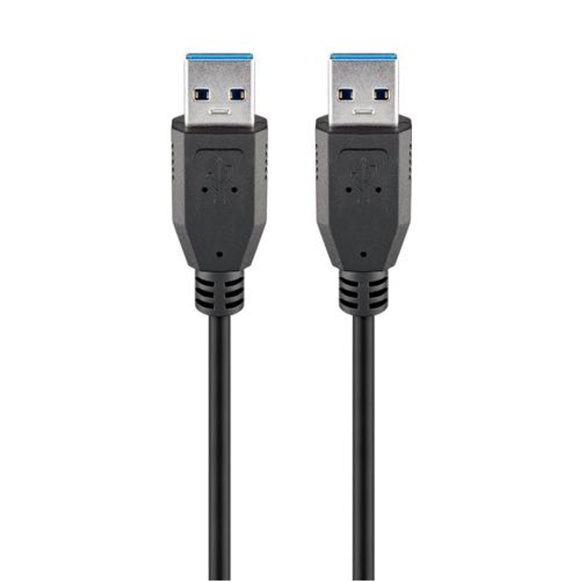 Goobay - USB 3.0 SuperSpeed kabel (USB-A / USB-A) (Han-Han) (Sort) - 3,0 m