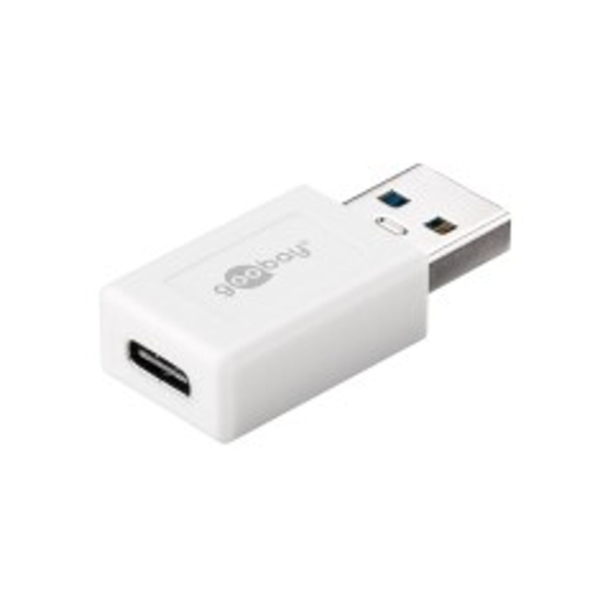 goobay USB 3.0 USB-adapter Hvid