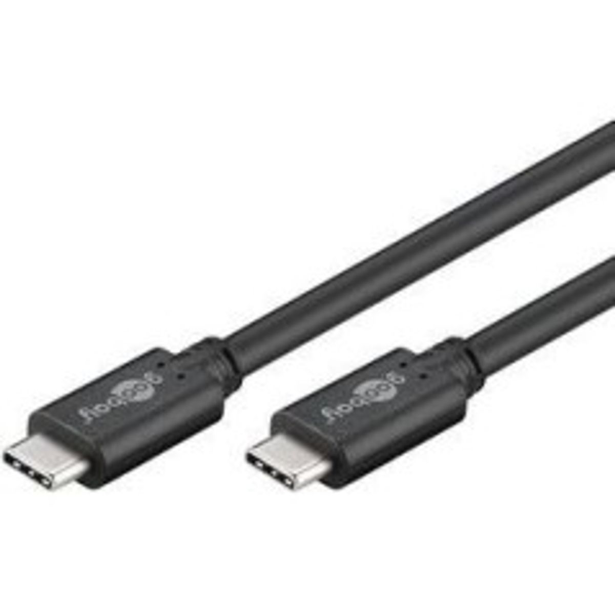 goobay USB 3.1 Gen 1 USB Type-C kabel 3m Sort