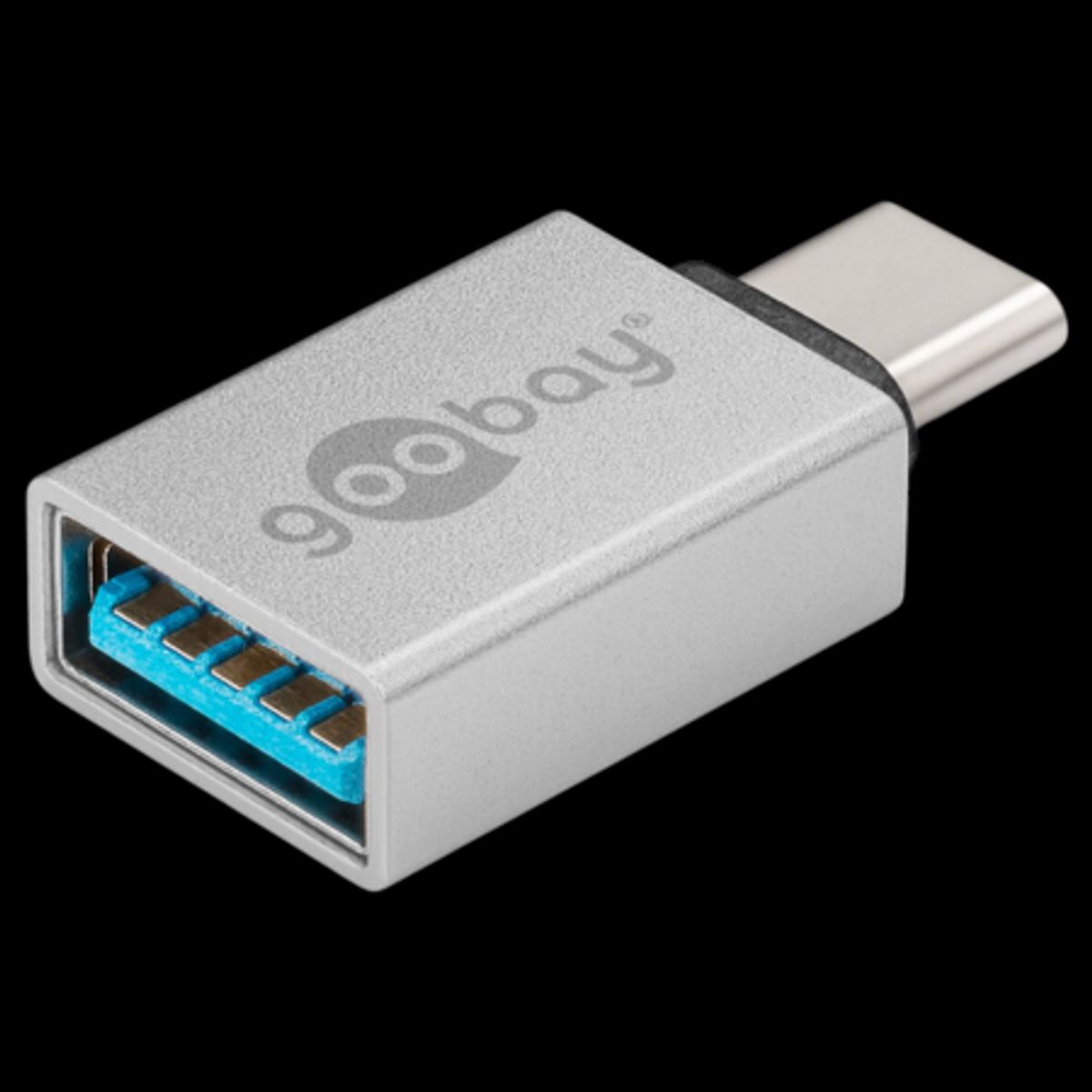 Goobay USB-A 3.0 Port til USB-C - Sølv