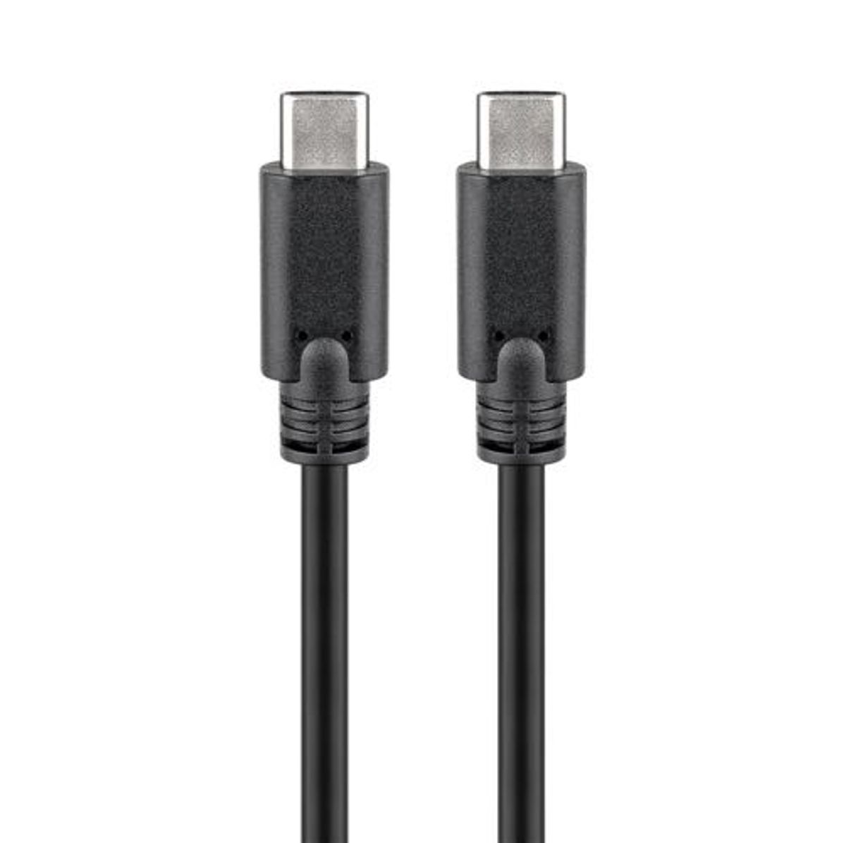 Goobay - USB-C 3.2 (Gen.1) kabel (USB-C / USB-C) (Han-Han) (Sort) - 0,5 m