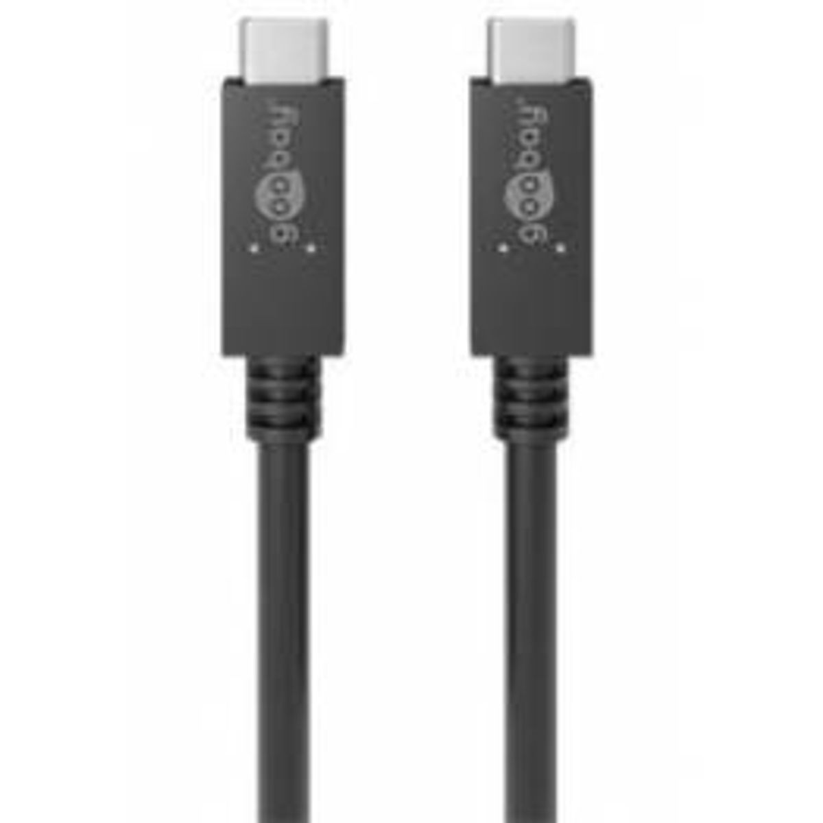 Goobay USB-C 3.2 kabel 100W PD -bedste USB-C Kabel, Længde 1 meter