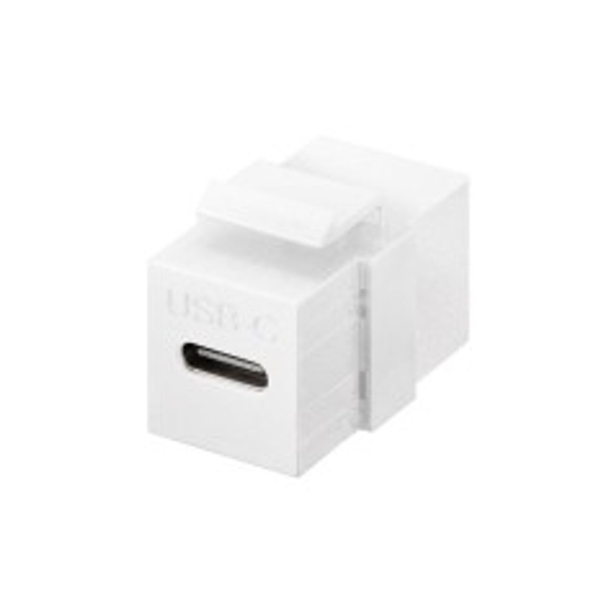 Goobay USB-C Keystone - 3.2 Gen 2 (10 Gbit/s) 100W Hvid