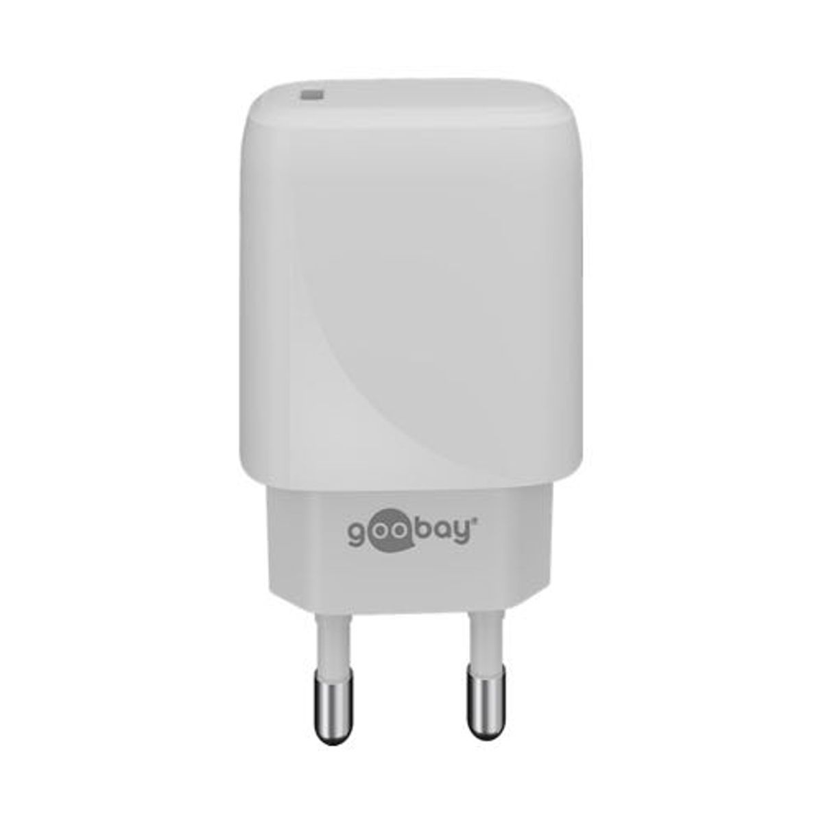 Goobay - USB-C PD Hurtig lader (3A/20W) (Han-Han) (Hvid) - 0,1 m