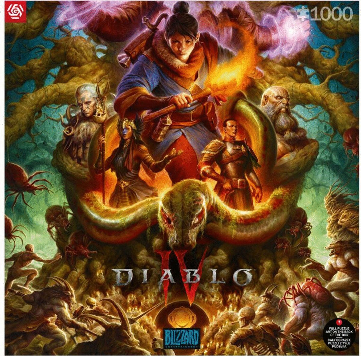 Good Loot Puzzle - Diablo Iv Horadrim Puslespil - 1000 Brikker