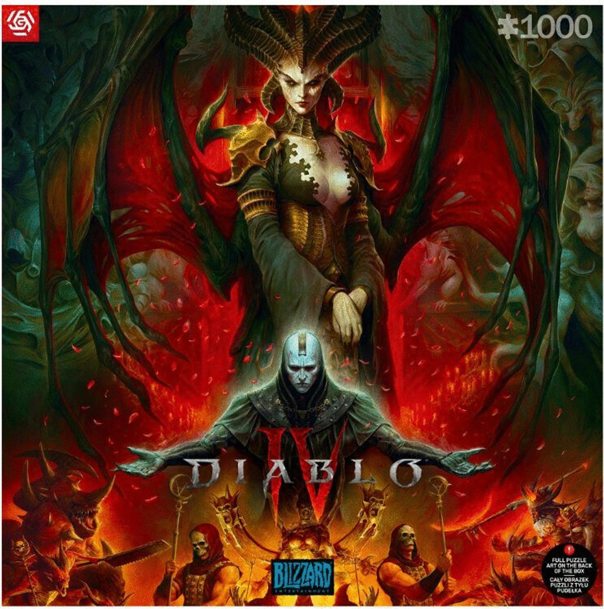 Good Loot Puzzle - Diablo Iv Lilith Composition - 1000 Brikker