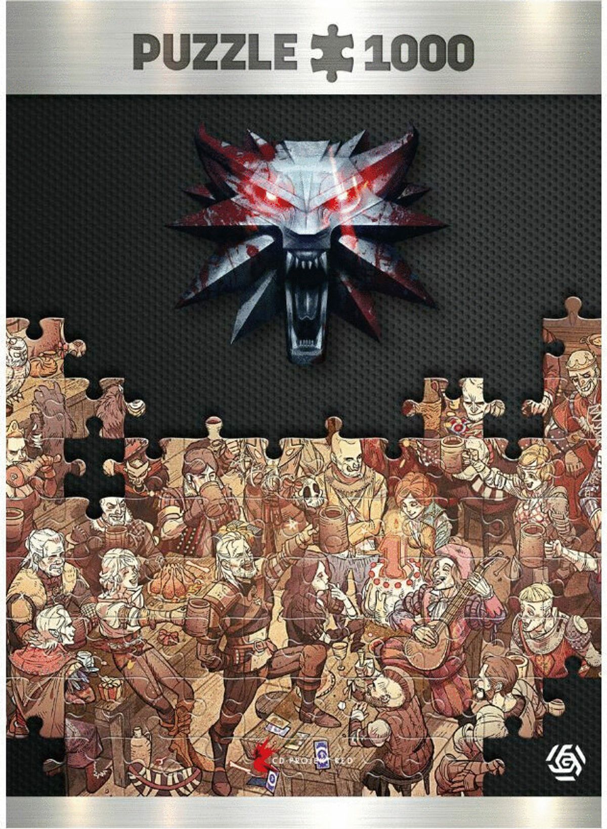 Good Loot Puzzle - The Witcher Birthday - 1000 Brikker