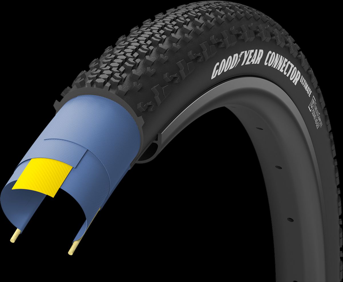 Goodyear CONNECTOR Tubeless Complete 700x35c/50c - Sort