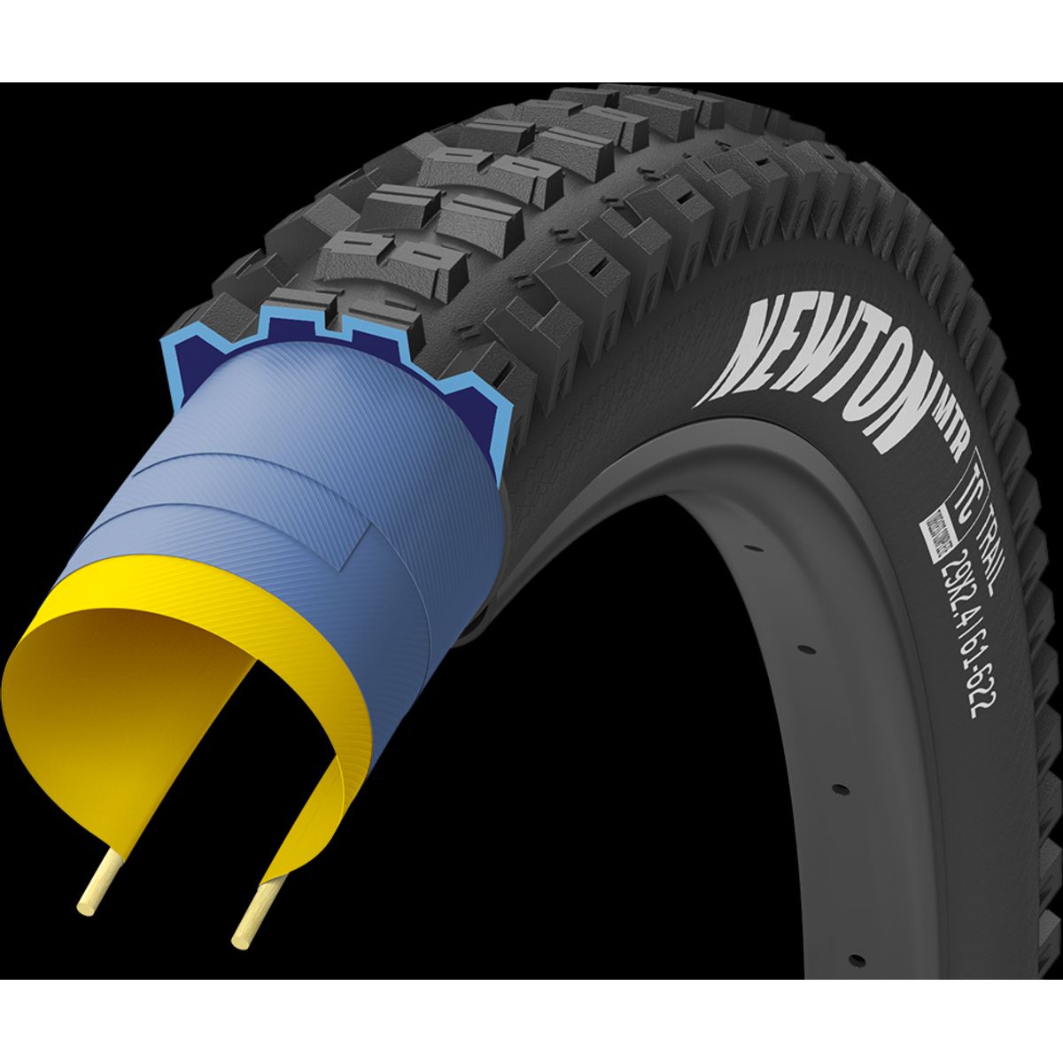 Goodyear Newton Trail MTB Tubeless Complete 29x2.4 (Rear)