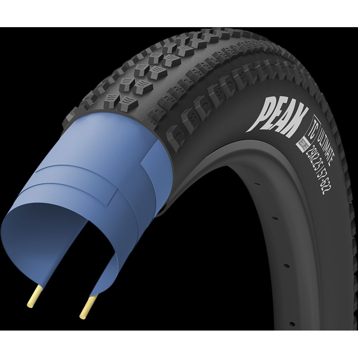 Goodyear PEAK MTB Tubeless Complete 29x2.4 - Sort