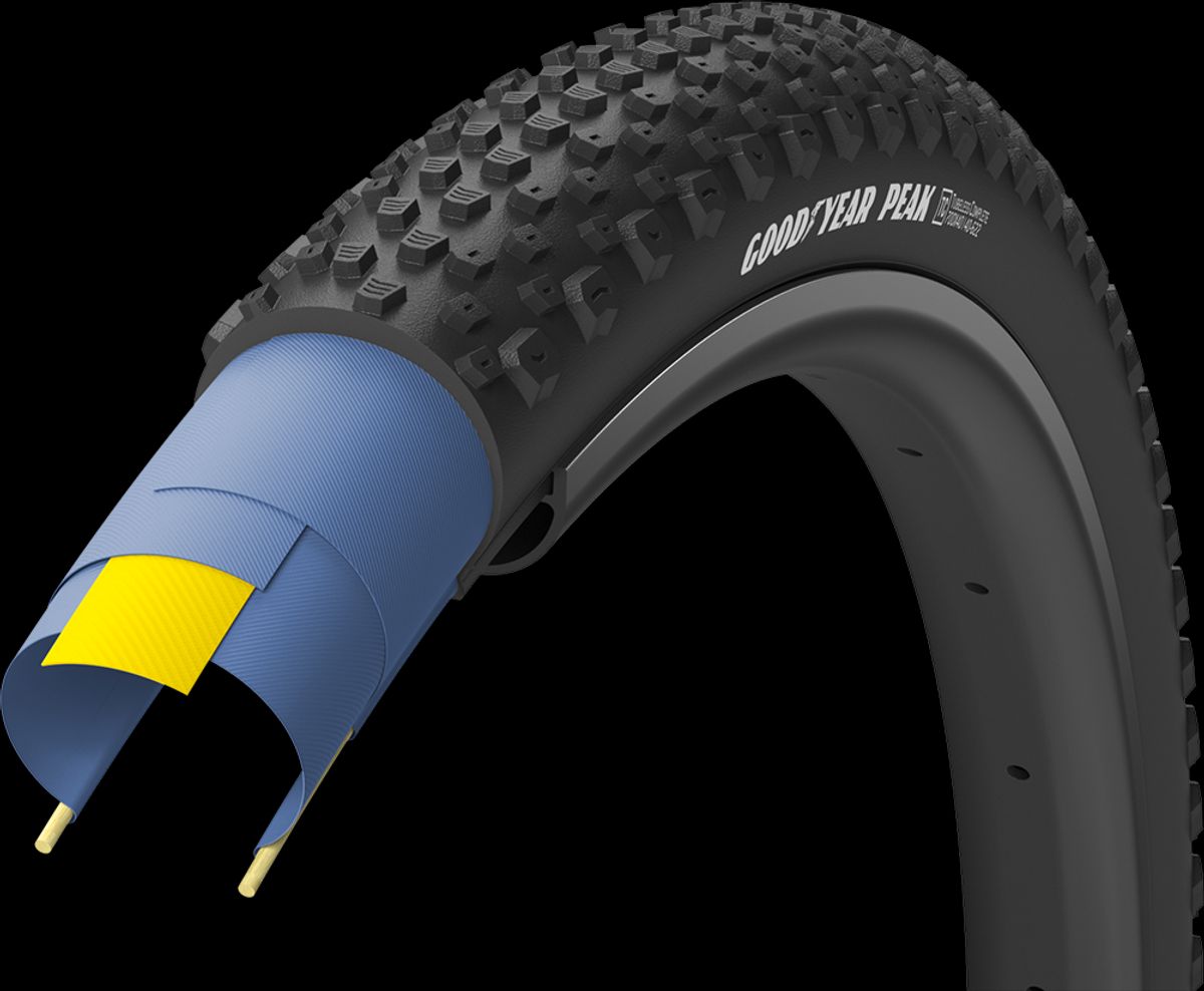 Goodyear PEAK Tubeless Complete 700x35c/45c - Sort