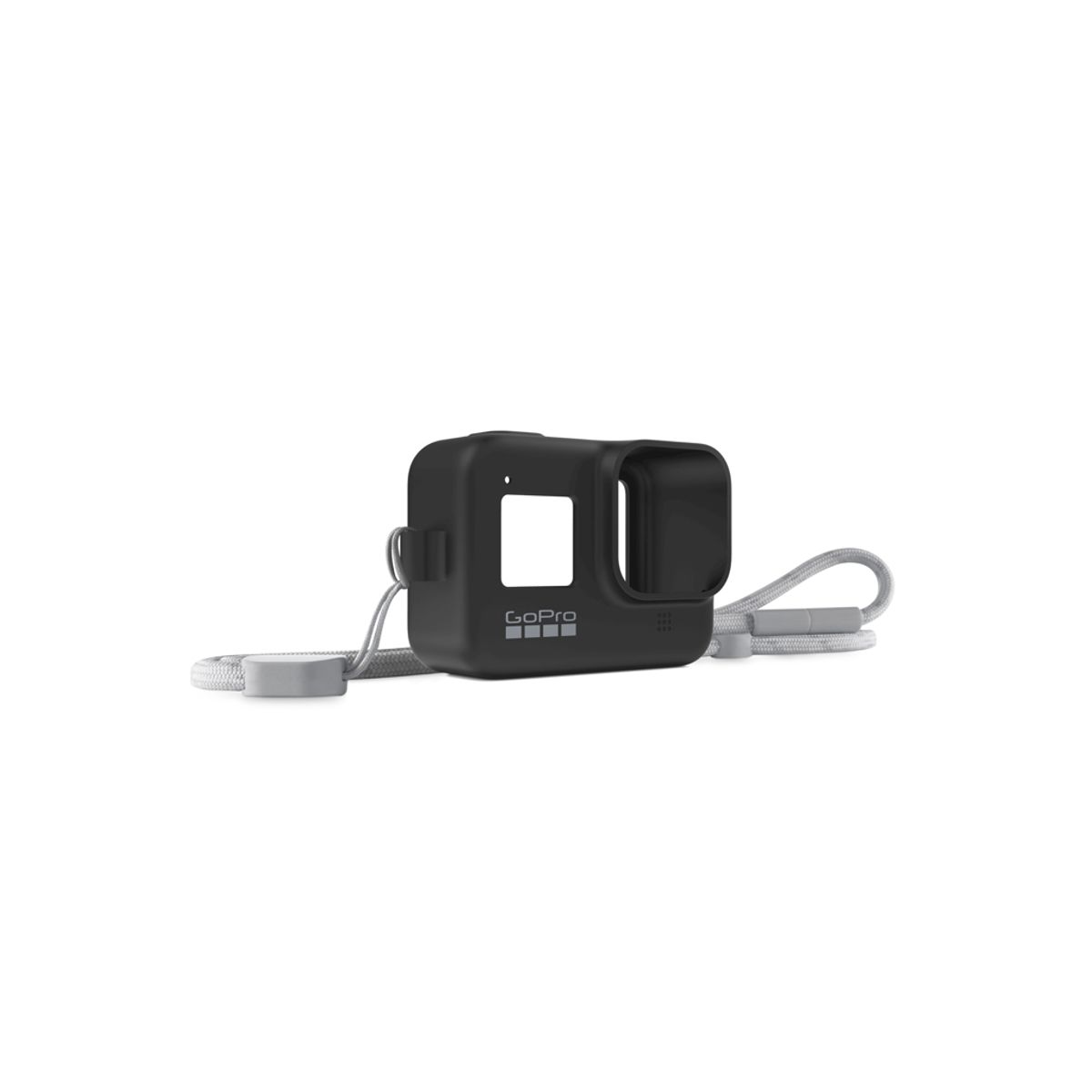 GoPro - Sleeve + Lanyard blackout - Til Hero8 kamera - Sort