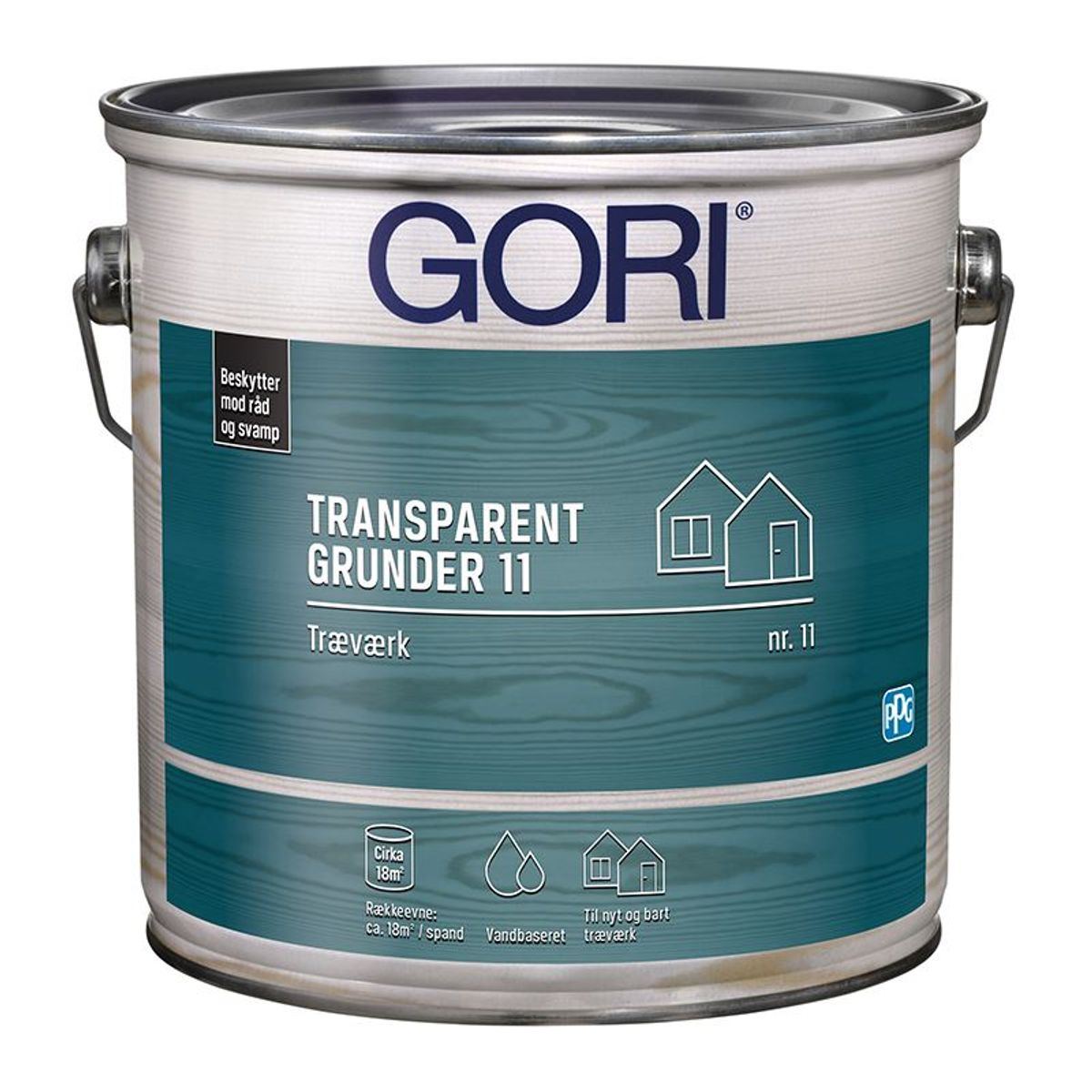 GORI Transparent Vandbaseret Grunder 11 - 0,75 liter