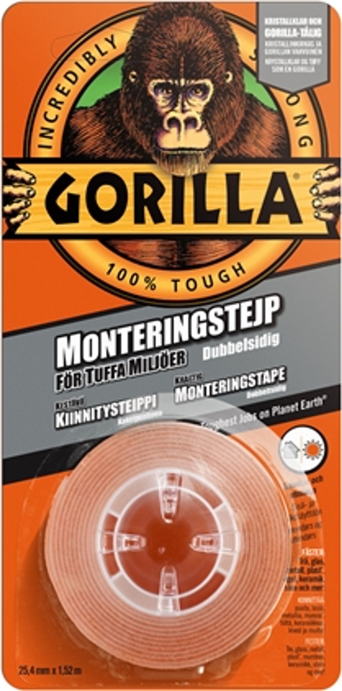 Gorilla Glue Monteringstape