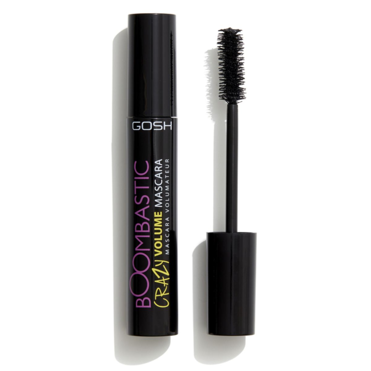 GOSH Boombastic Crazy Mascara, Ekstrem Sort