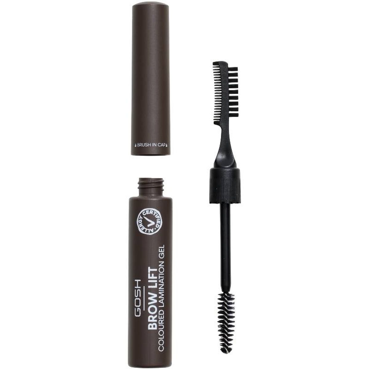 GOSH Brow Lift Coloured Lamination Gel 6 ml - 002 Dark Brown