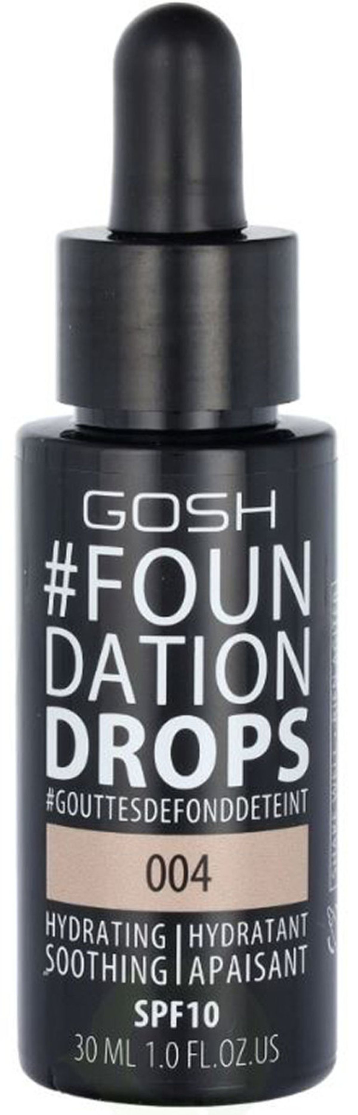 Gosh foundation drops SPF10 004 30ml