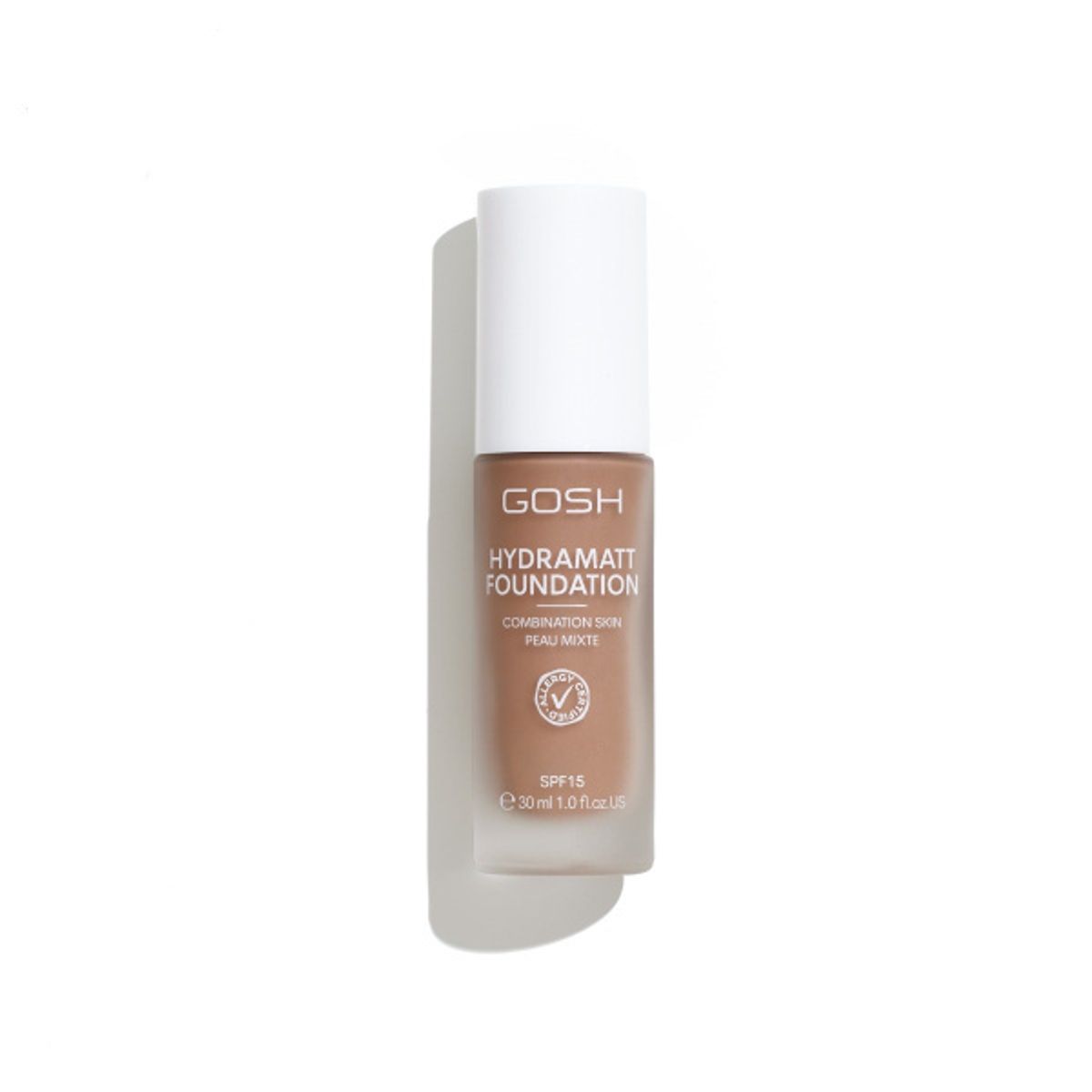 GOSH Hydramatt Foundation Dark - Red/Warm Undertone, 30ml