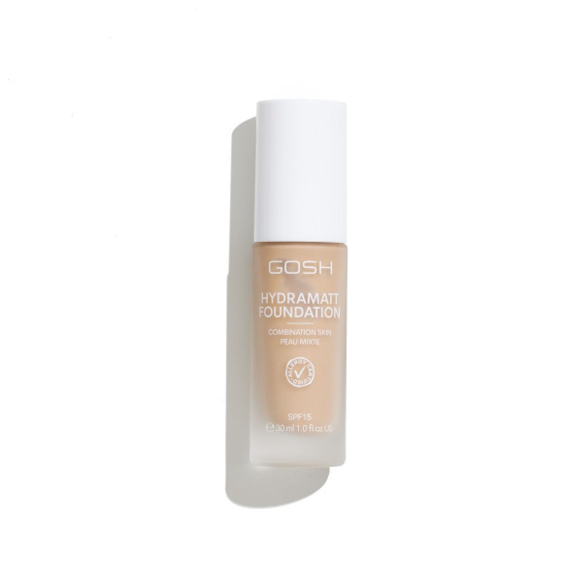 GOSH Hydramatt Foundation Medium - Neutral Undertone, 30ml