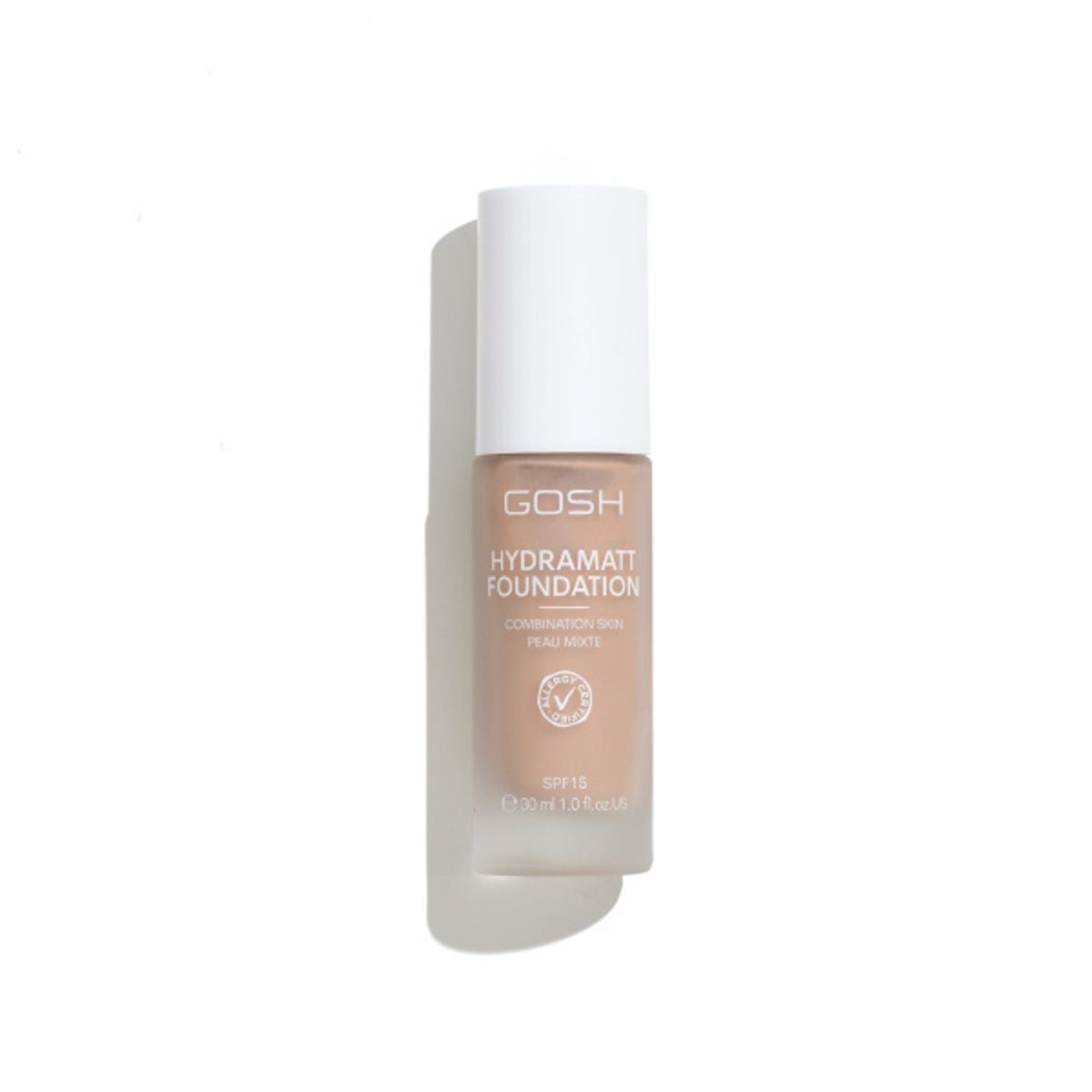 GOSH Hydramatt Foundation Medium - Red/Warm Undertone, 30ml