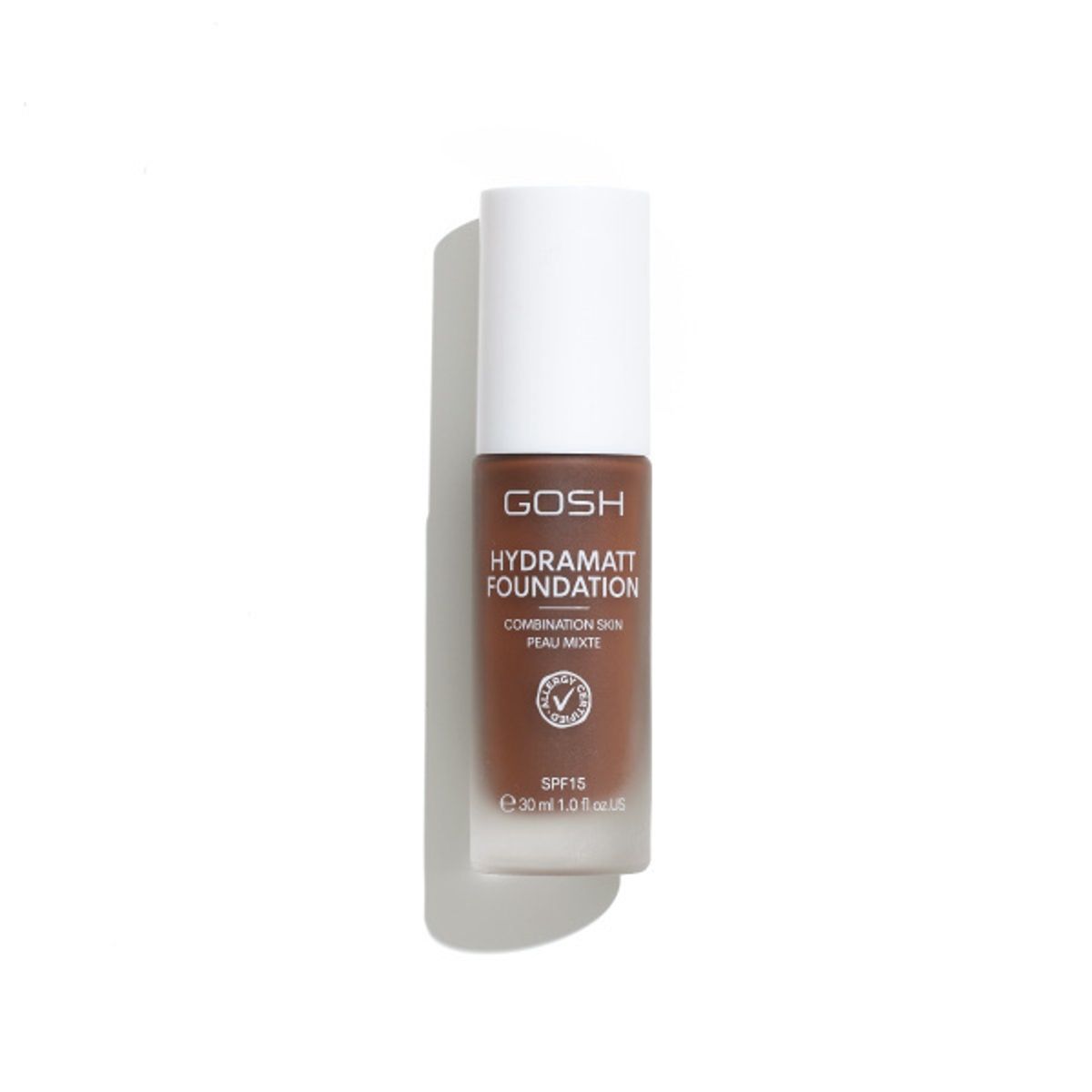 GOSH Hydramatt Foundation Very Deep - Neutral Undertone, 30ml