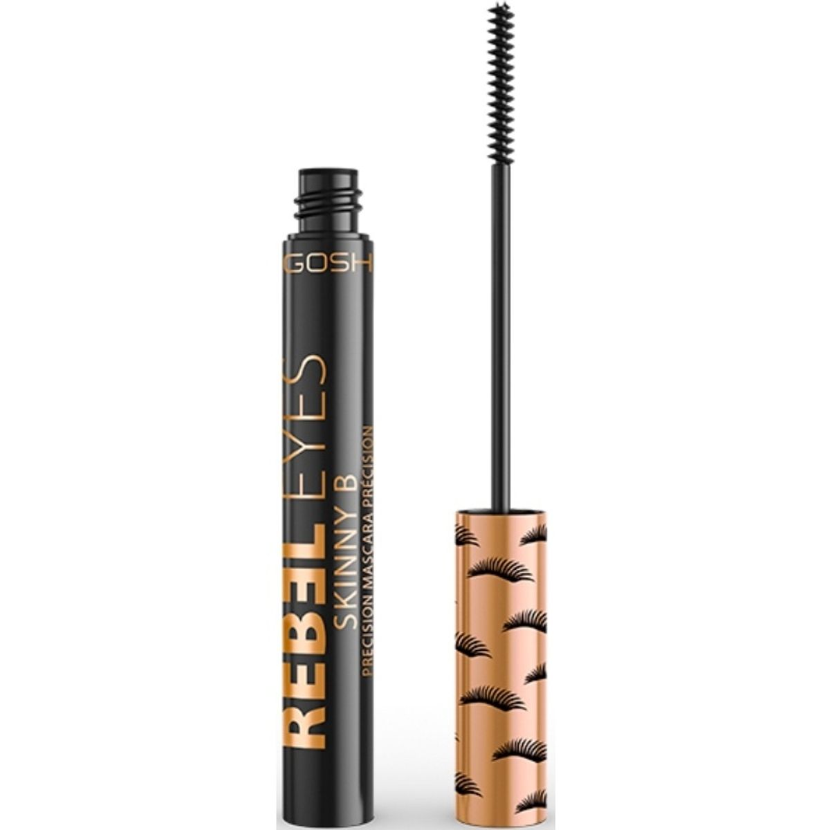 GOSH Rebel Eyes Mascara Skinny B 6 ml - 001 Extreme Black