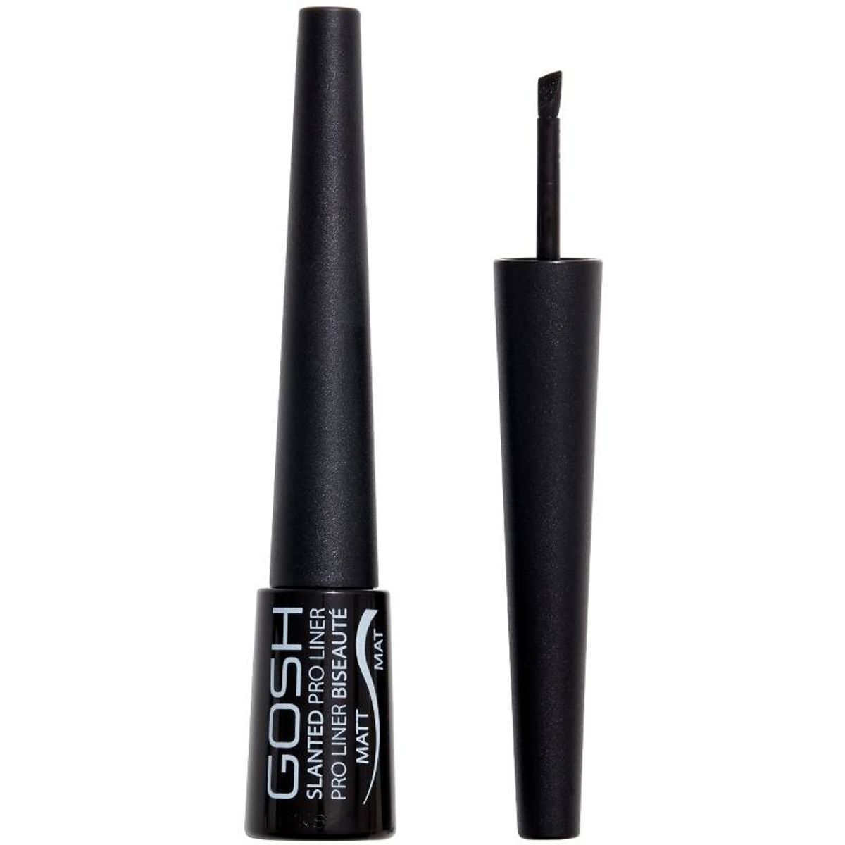 GOSH Slanted Pro Liner 3 ml - 002 Matt Black