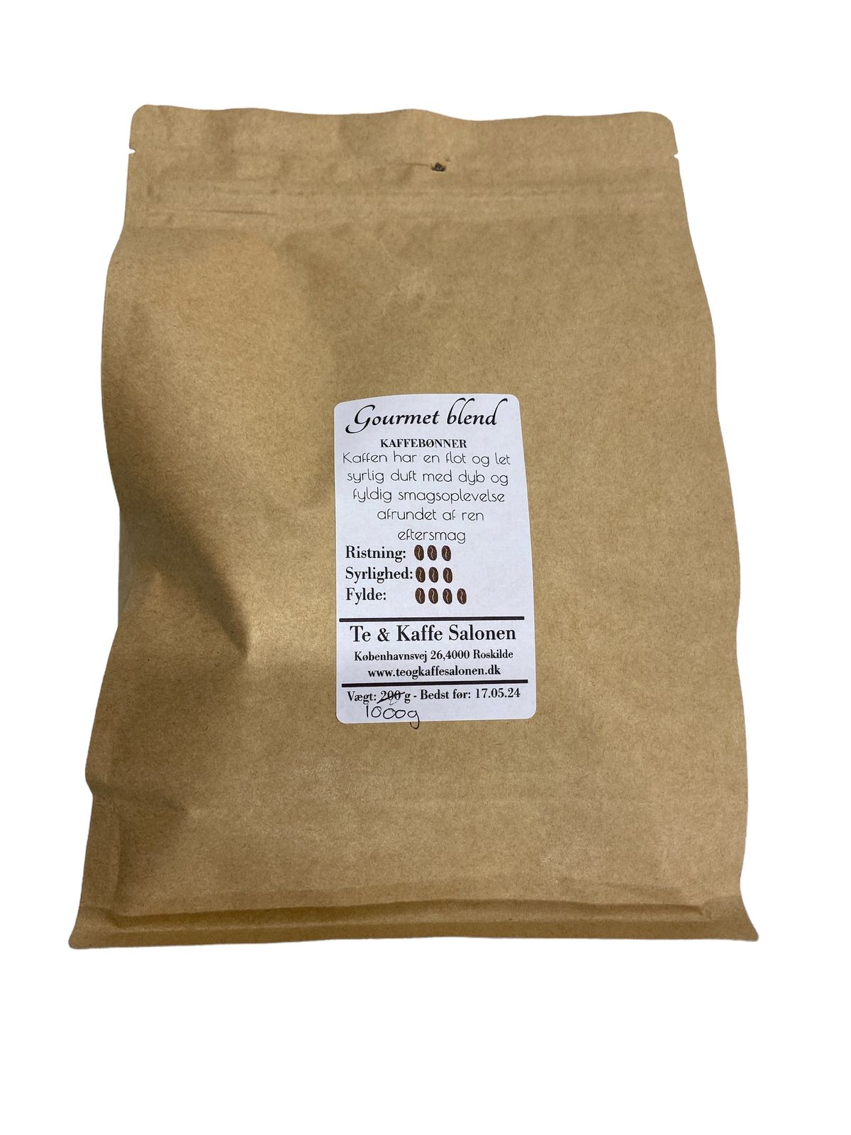 Gourmet blend Hele bønner 200 g