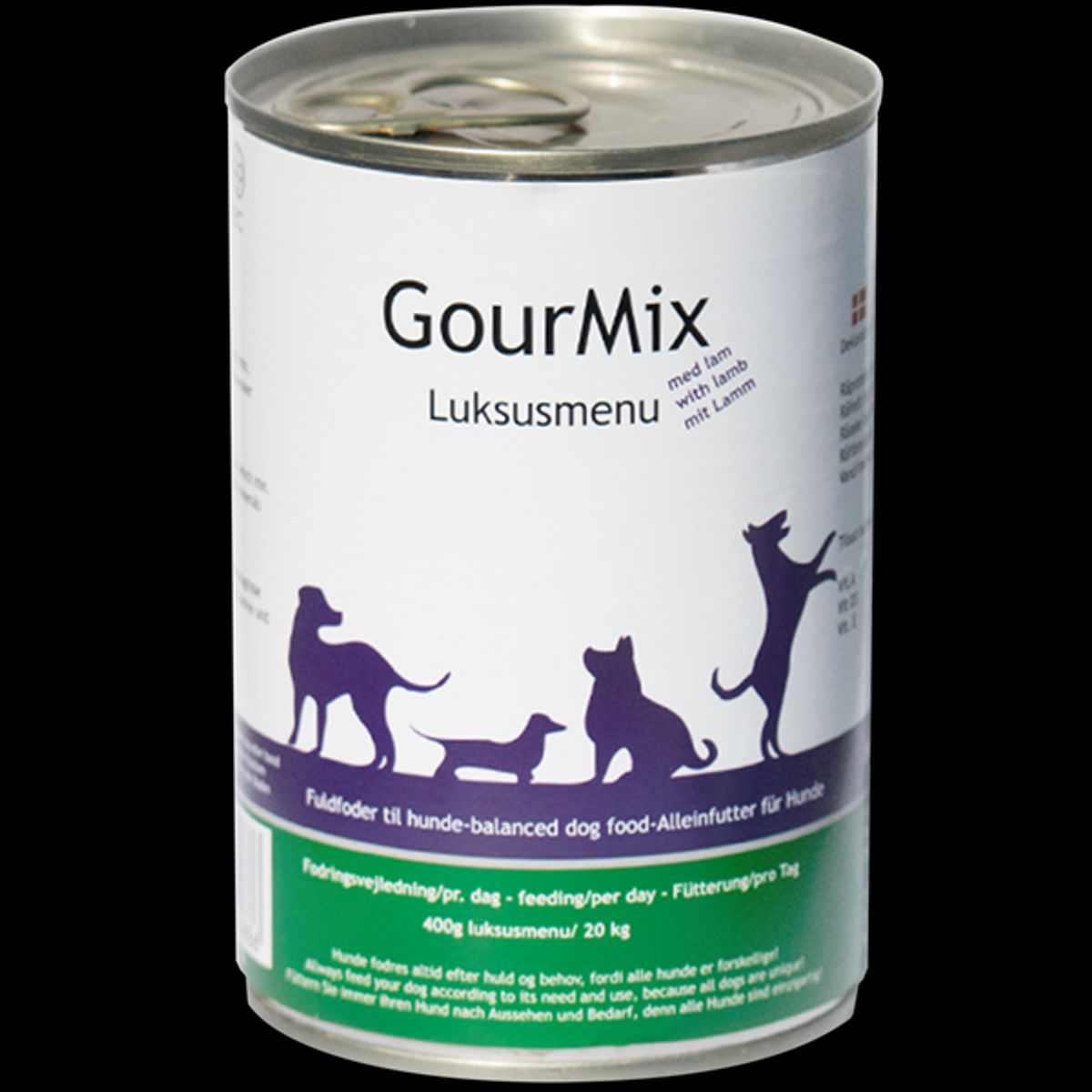 GourMix luksus dåsemad med lam, hund, 400g