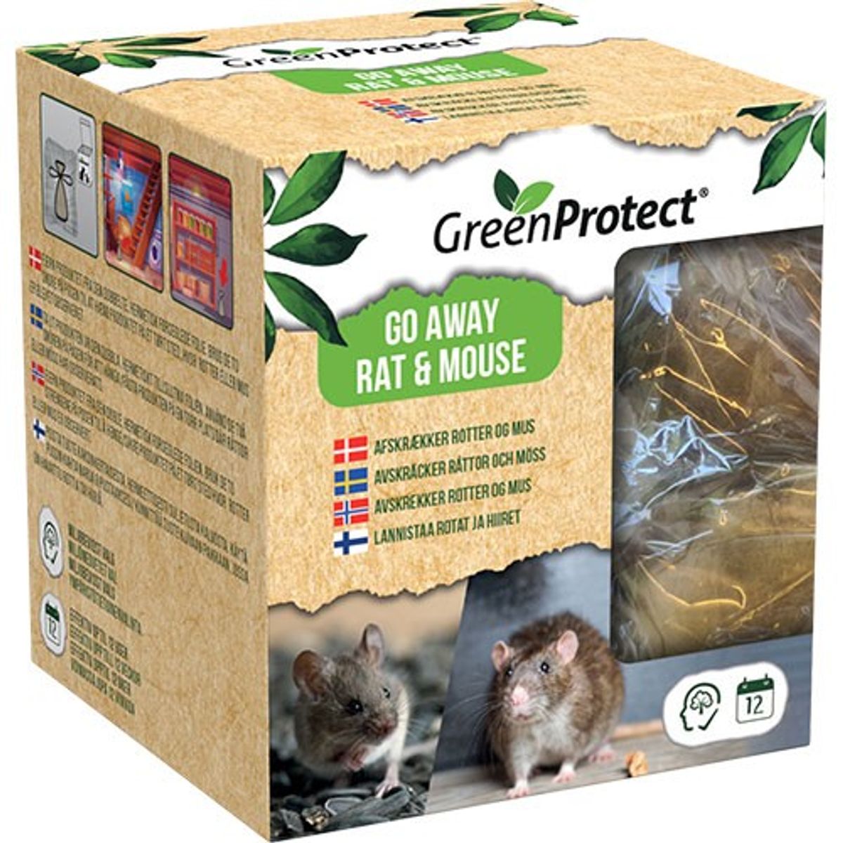 GP Go Away Mouse & Rat - 1 pakke