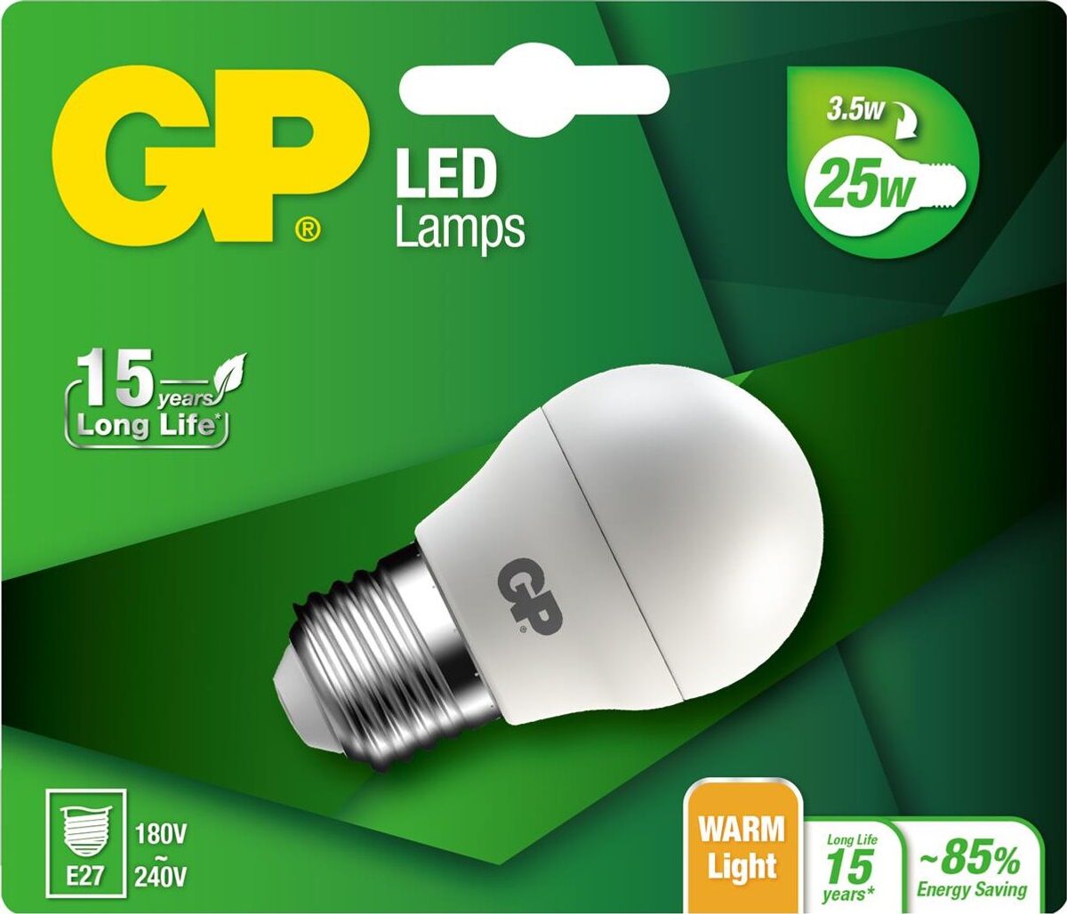 Gp - Led Lamp Mini Globe, E27, 3.5w (25w), 250lm