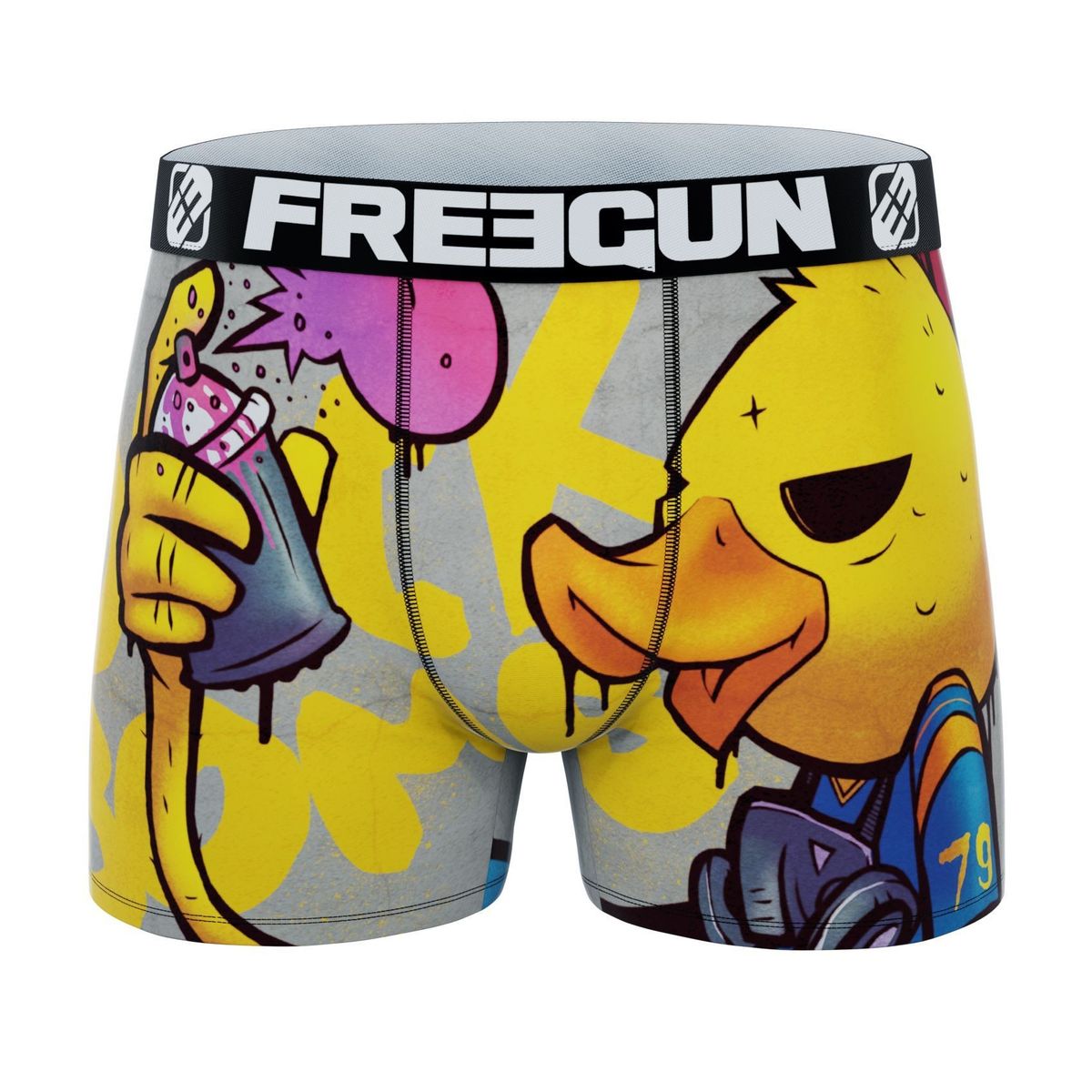 Graffiti Duck - Boxershorts - Freegun Microfiber