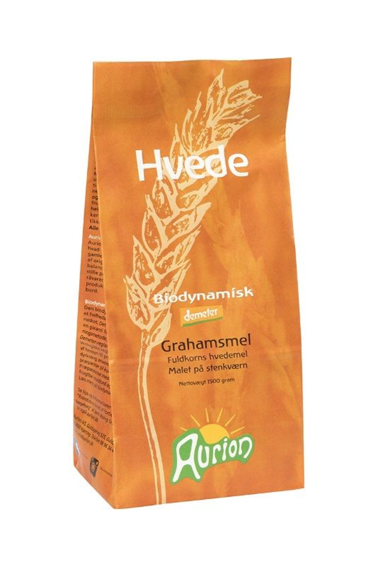 Grahamsmel Aurion 1,5 kg - Biodynamisk