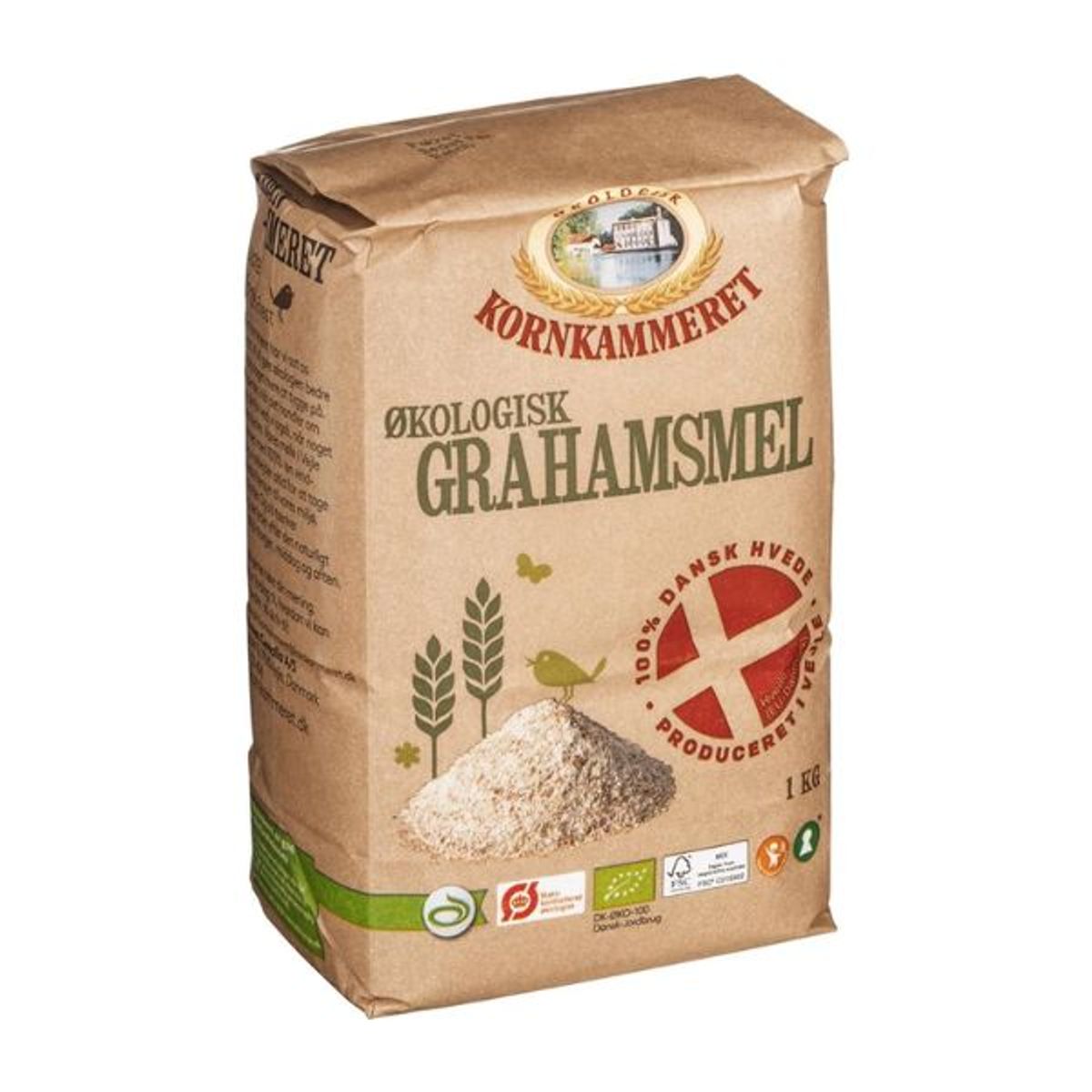 Grahamsmel Øko Kornkammeret 1kg