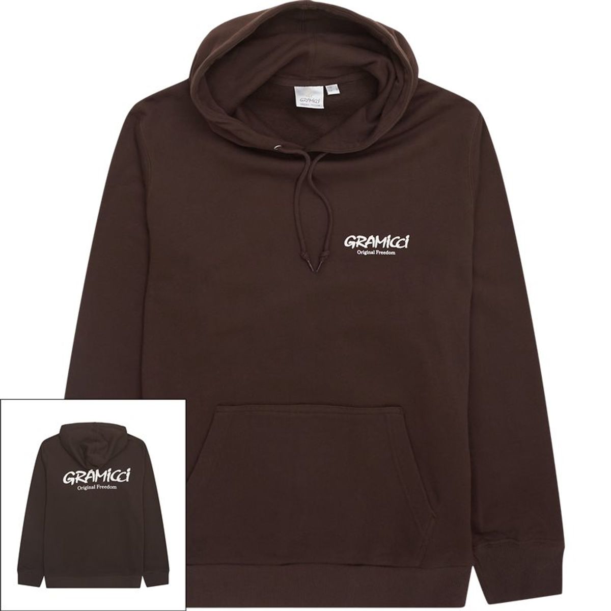 Gramicci Original Freedom Hoodie Brown