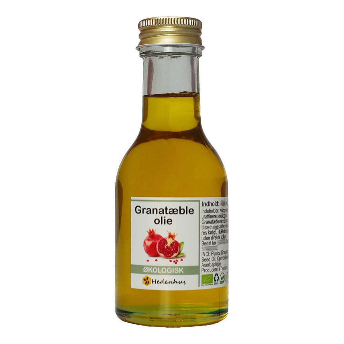 Granatæbleolie - Økologisk - 1 liter