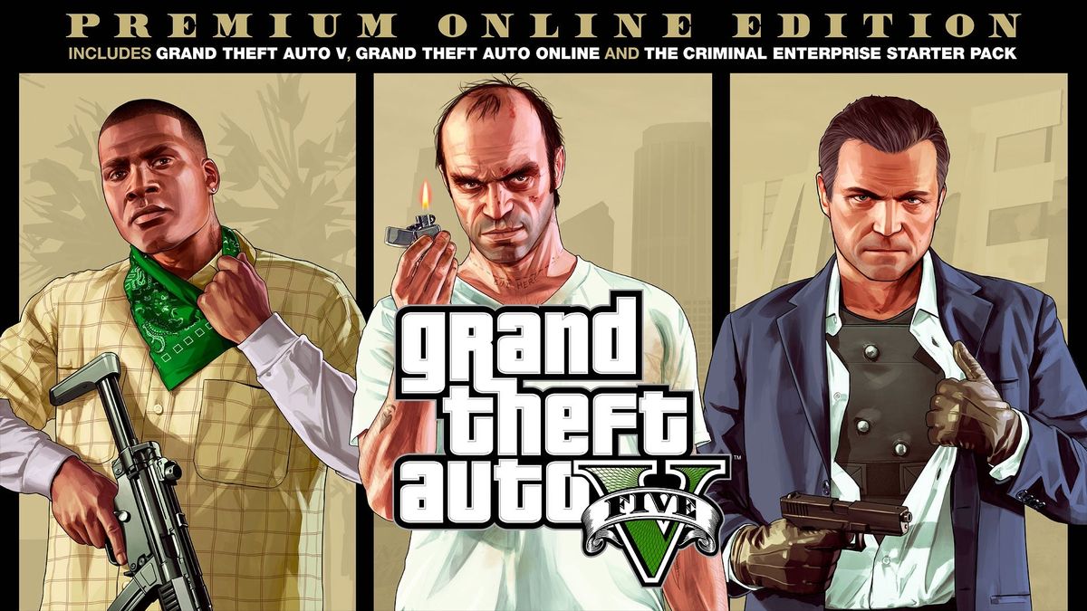 Grand Theft Auto V: Premium Online Edition Rockstar Digital - CD Key - EZGame.dk