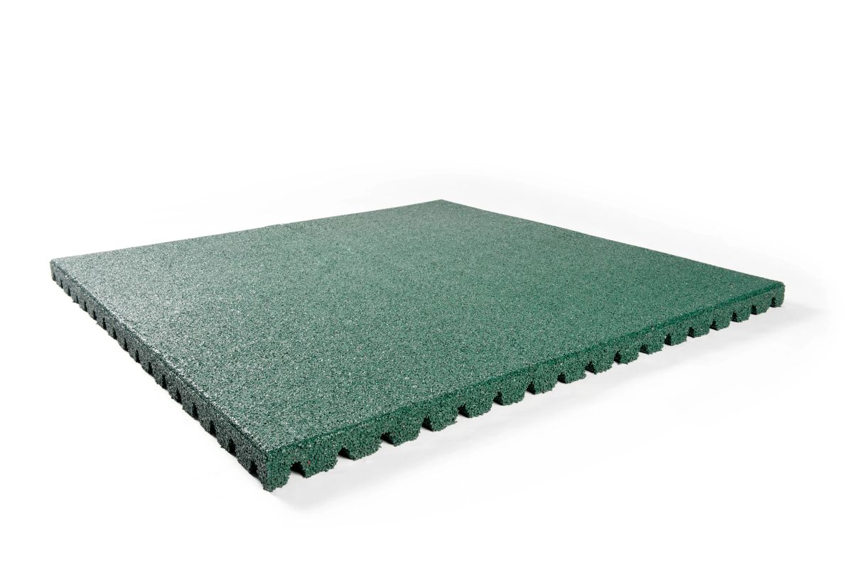 Granuflex Crossfit Gummiflise 1000 x 1000 x 43 mm Green