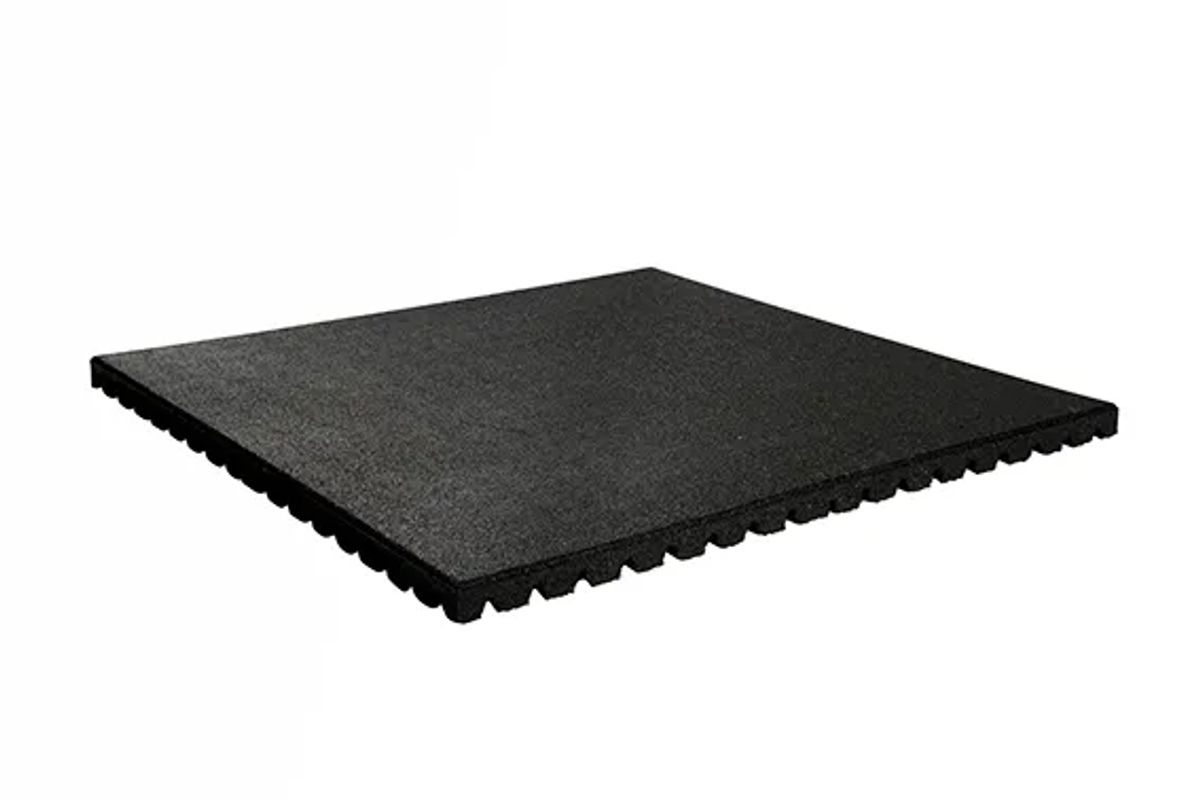 Granuflex Crossfit HD Gummiflise 1000 x 1000 x 43 mm Black