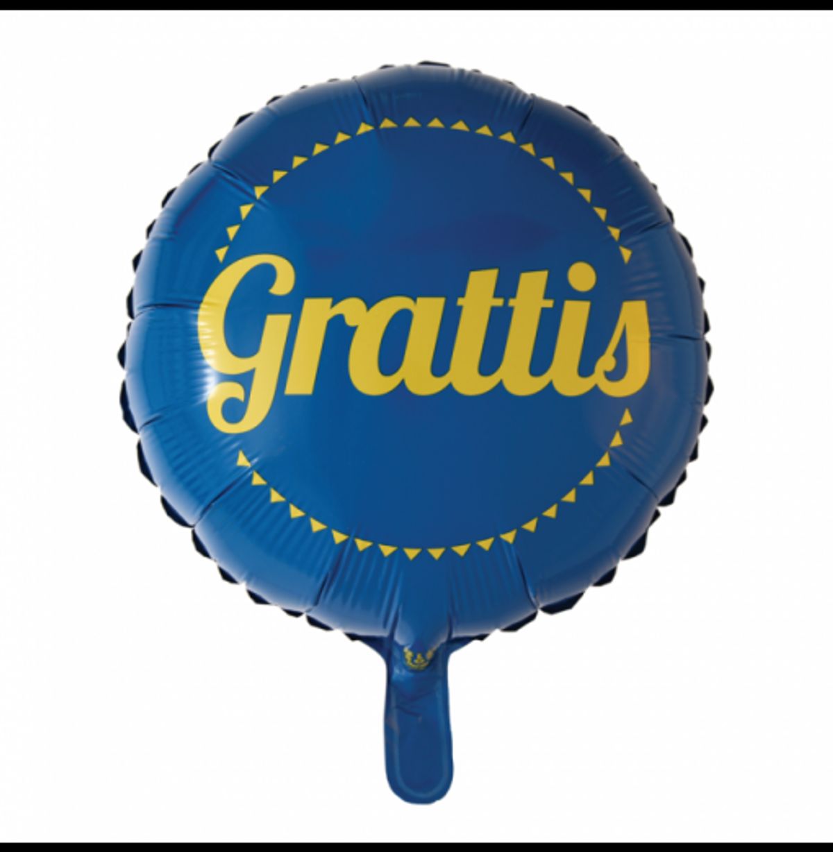 "Grattis" - Folieballon - Fødselsdags balloner