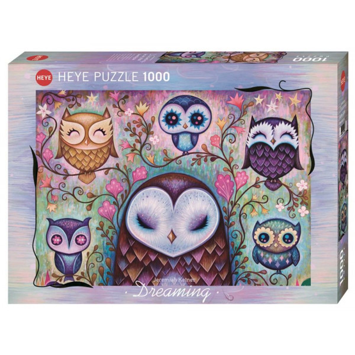 Great Big Owl puslespil - 1000 brikker (One size)