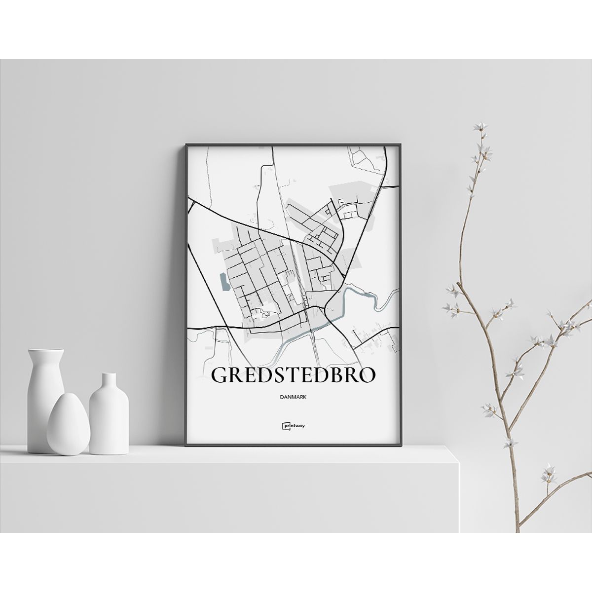 Gredstedbro Plakaten 42×60 cm (A2)