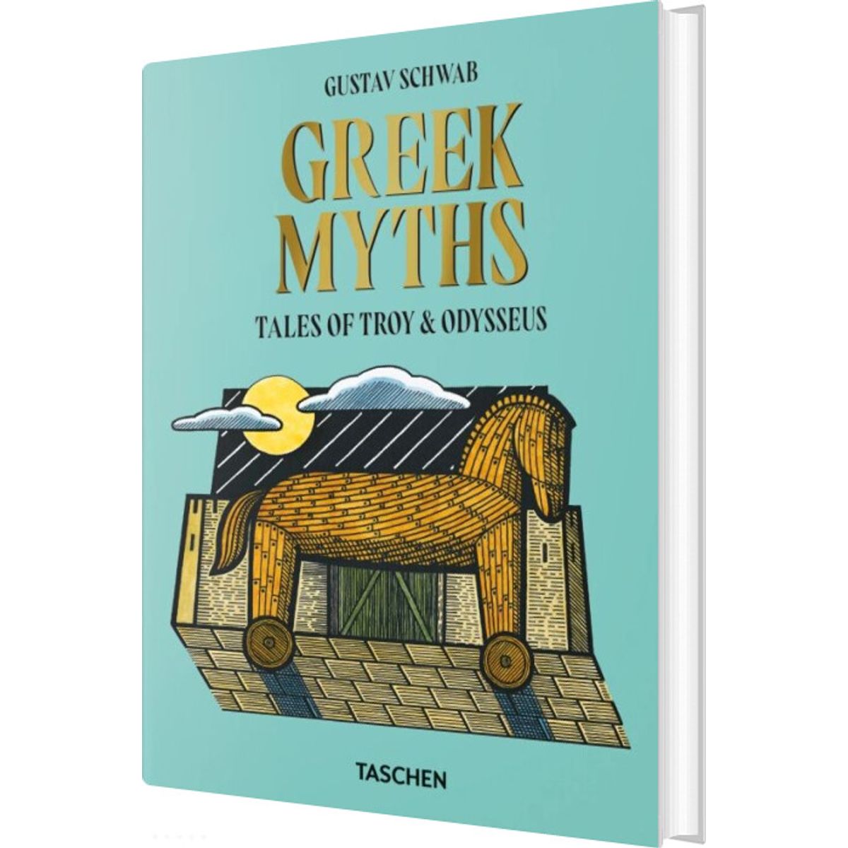 Greek Myths: Tales Of Troy & Odysseus - Gustav Schwab - English Book