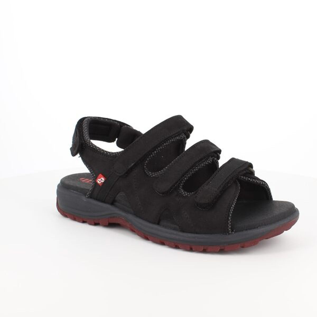 Green Comfort - Camino sandal, 42-0656 - Sort m/sort sål - 40