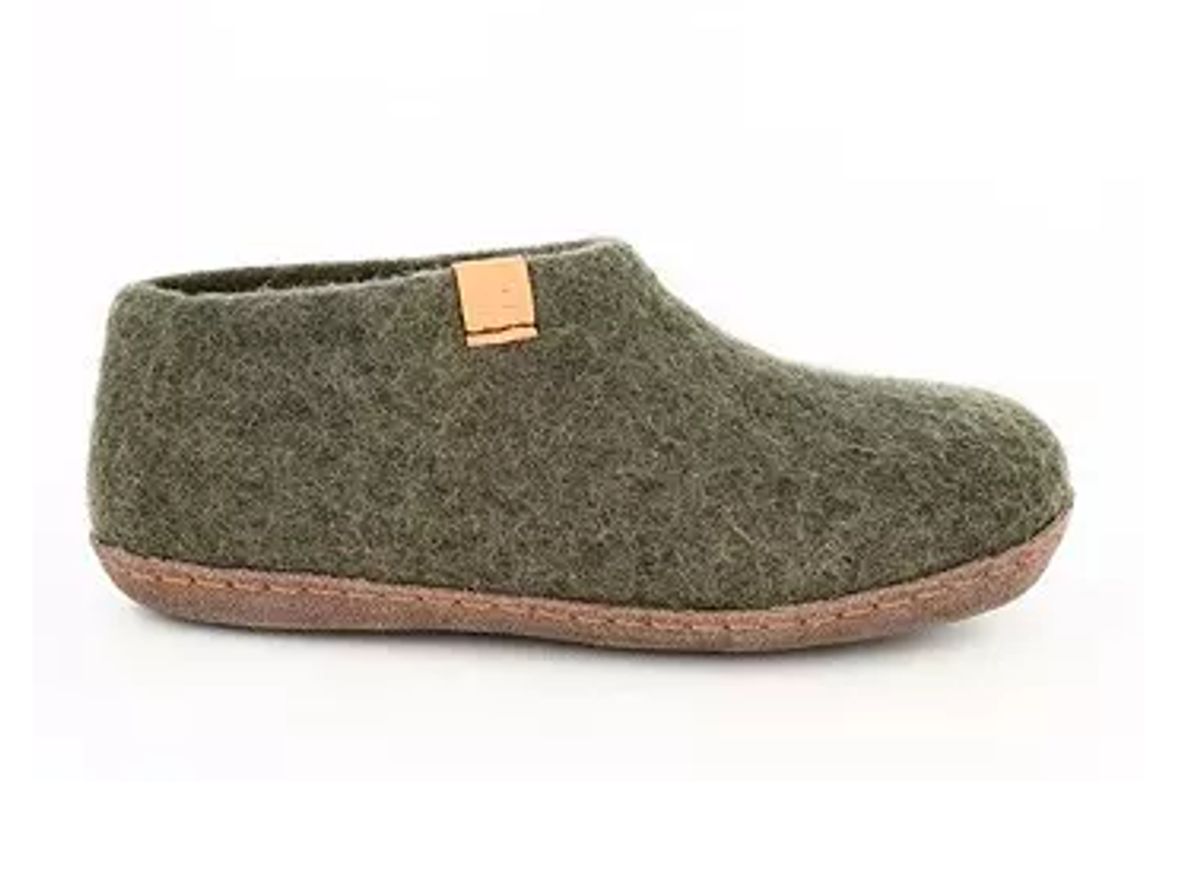 Green Comfort - Mera Wool Shoe, 823002Q70 045 - Grøn - 38