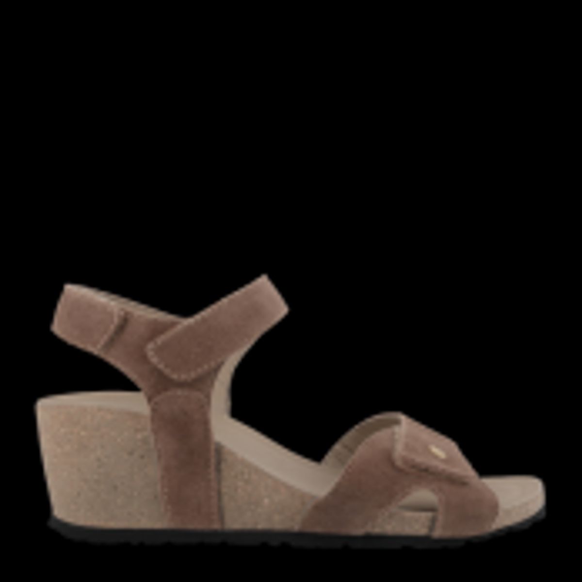 Green Comfort - Wave Wilma sandal, 42-0733 - Cognac - 40