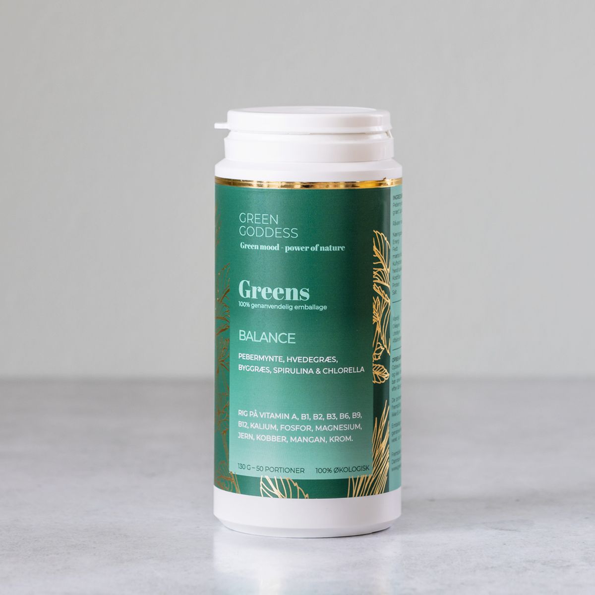 Green Goddess Balance Greens Ø 130 g.