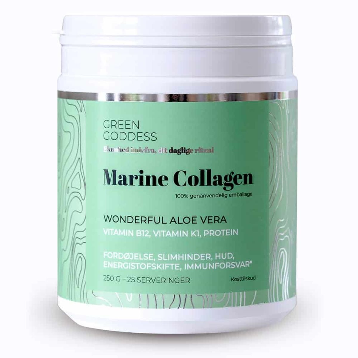 Green Goddess Marine Collagen Wonderful Aloe Vera - 250 gram (U)