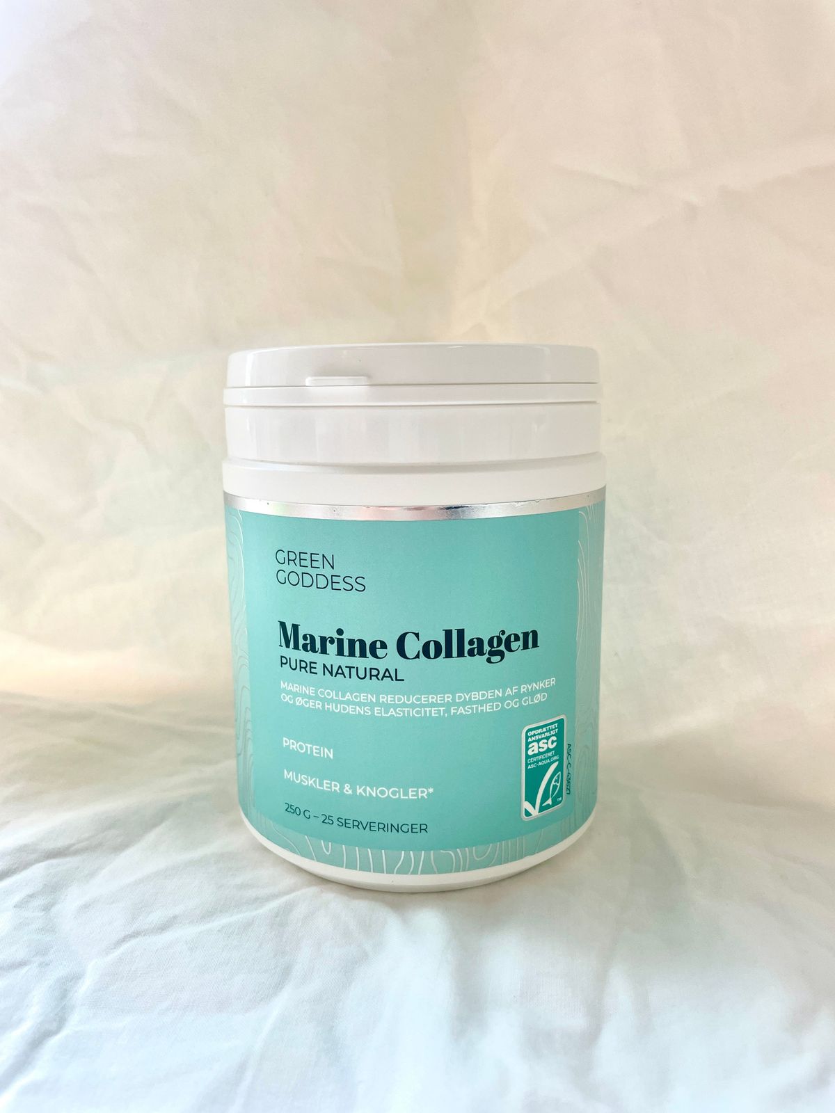 Green Goddess Pure Natural, 250 g Marine Collagen